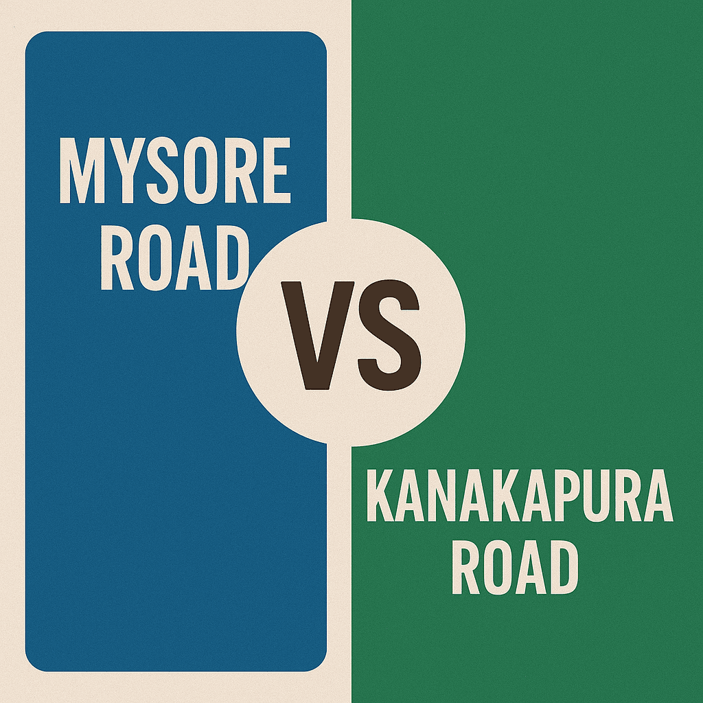 Mysore Road vs Kanakapura Road: Where Should You Buy Your Plot in Bangalore? 1 Mysore Road vs Kanakapura Road