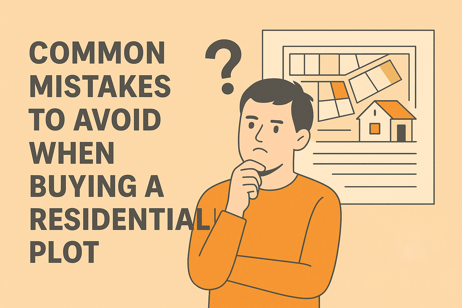 Common Mistakes to Avoid When Buying a Residential Plot 1 Mistakes to avoid when buying a Residential Plot