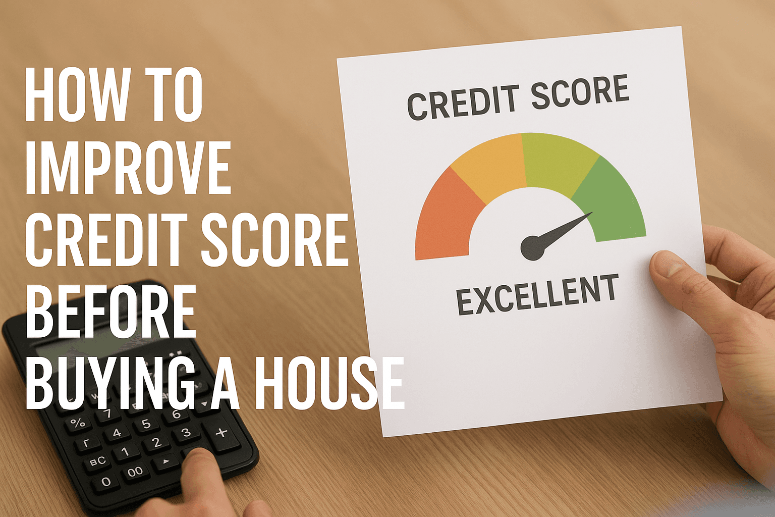 How to Improve Credit Score Before Buying a House – Homebuying Made Easier 1 improve credit score before buying a house