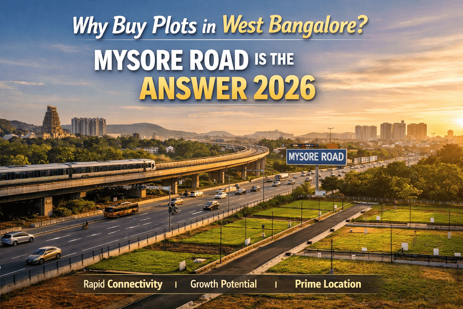 buy plots in West Bangalore