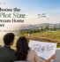 plot size in Bangalore